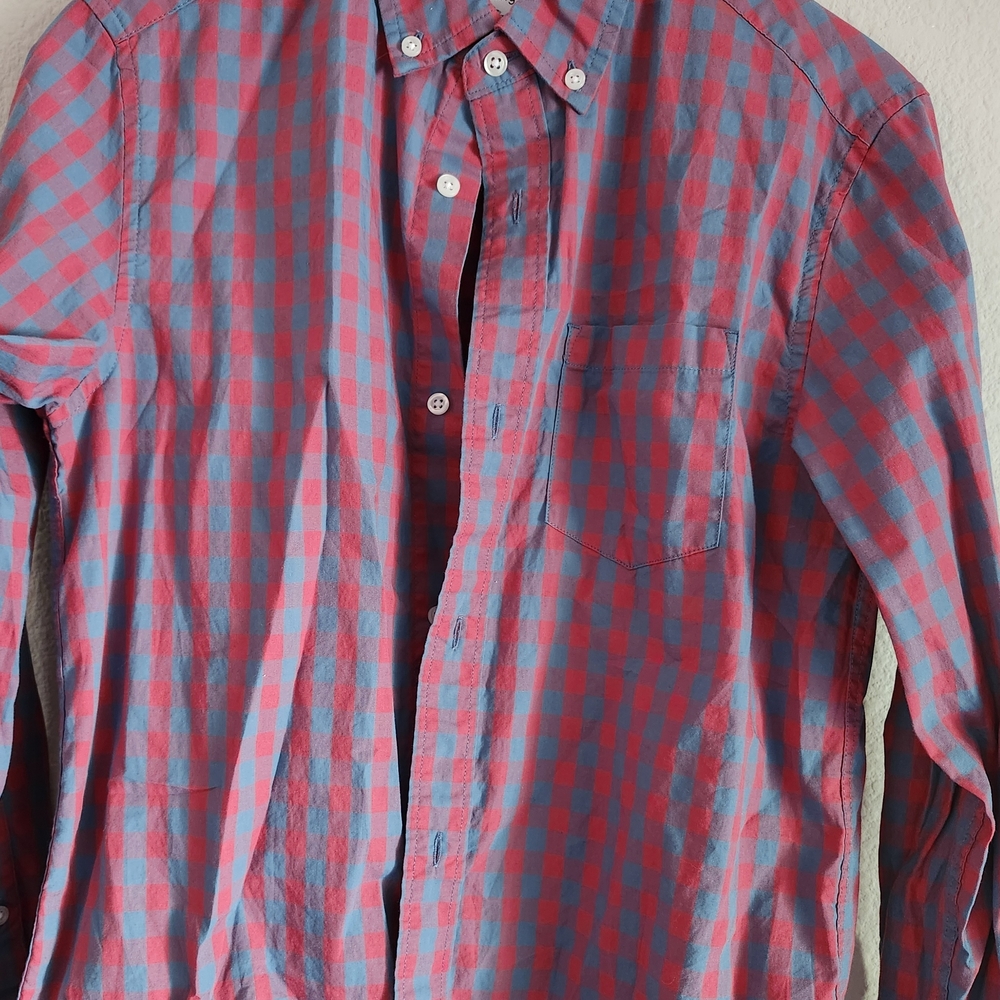 CrewCuts Button Down Plaid Gingham Shirt Jcrew Abercrombie Fitch Polo